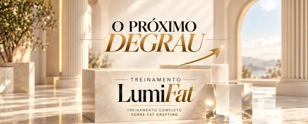 O próximo degrau: Treinamento LumiFat completo sobre fat grafting